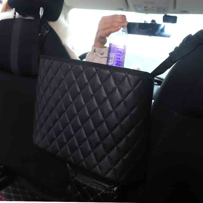 Car Seat Storage Organizer, Handbag Holder, Luxury Car Organizer, Backseat Storage Bag, Backseat Car Organizer for Purse, Phone & Essentials