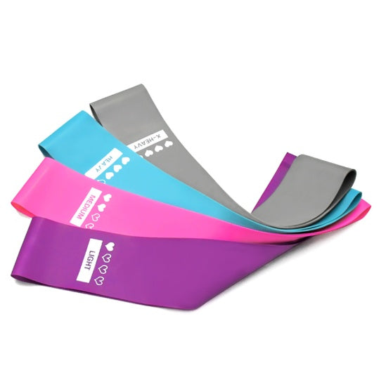 Resistance Bands Set for Fitness, Elastic Booty Bands for Gym, Yoga & Strength Training