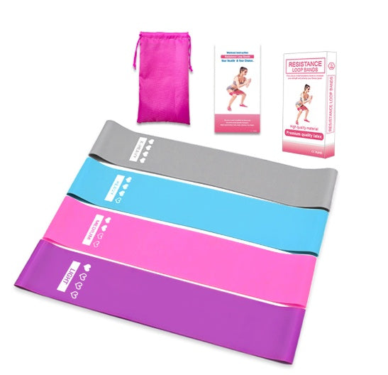 Resistance Bands Set for Fitness, Elastic Booty Bands for Gym, Yoga & Strength Training