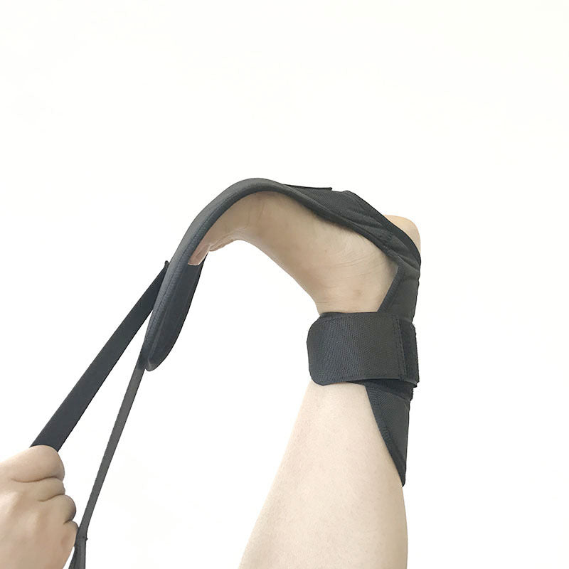 Yoga Stretching Strap for Foot & Ankle Support, Rehabilitation Belt for Leg Training & Flexibility