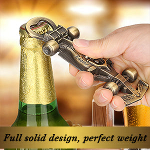 Exquisite Racing Bottle Opener, Durable & Precision-Crafted for Sports Events, Parties, or Home Use – Includes Black Drawstring Bag