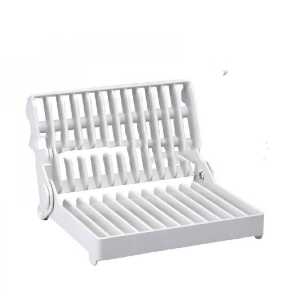 Kitchen Dish Drying Rack – Compact Drain Rack for Plates & Utensils